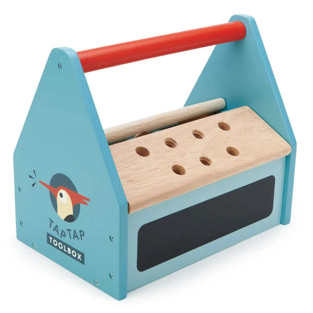 Tender Leaf Wooden Toys|4 Years < Wooden Tap Tap Tool Box Play Set