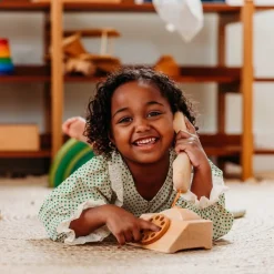 Grimm's Spiel u0026 Holz Wooden Toys|Early Learning < Wooden Telephone