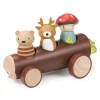 Tender Leaf Toys 2 Years|4 Years < Wooden Timber Taxi