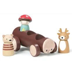 Tender Leaf Toys 2 Years|4 Years < Wooden Timber Taxi