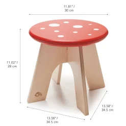 Tender Leaf Wooden Toys|4 Years < Wooden Toadstool Seat