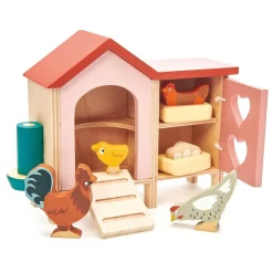 Tender Leaf Toys Wooden Toys|4 Years < Wooden Toy Chicken Coop