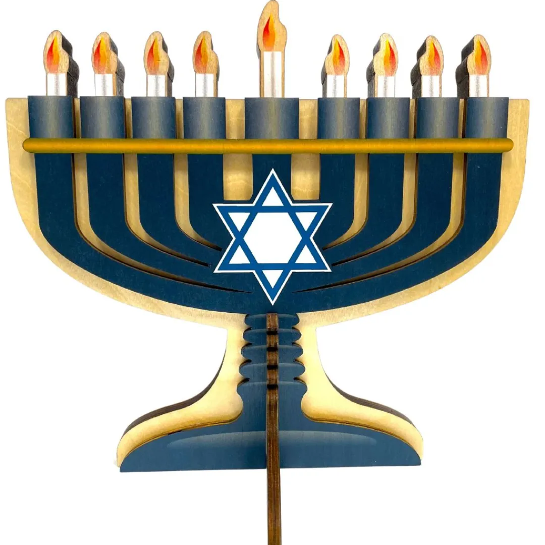 Maple Landmark Wooden Toys|4 Years < Wooden Toy Menorah
