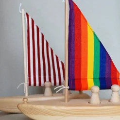 Different Drummer Outdoor Toys|4 Years < Wooden Toy Sailboat