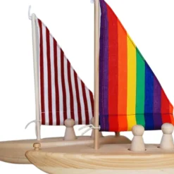 Different Drummer Outdoor Toys|4 Years < Wooden Toy Sailboat