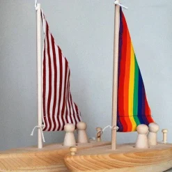 Different Drummer Outdoor Toys|4 Years < Wooden Toy Sailboat