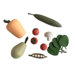 Sabo Wooden Toys|4 Years < Wooden Vegetable Set