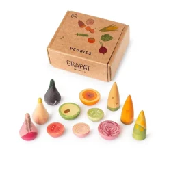 Grapat Wooden Toys|4 Years < Wooden Veggies Play Set