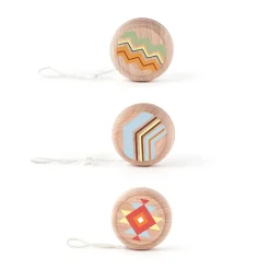 Kikkerland Design Outdoor Toys|4 Years < Wooden Yo Yo