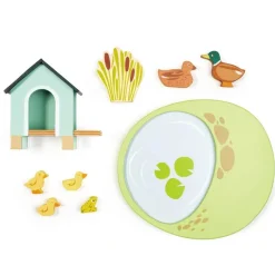 Tender Leaf Toys Wooden Toys|4 Years < Woodland Duck Pond Playset