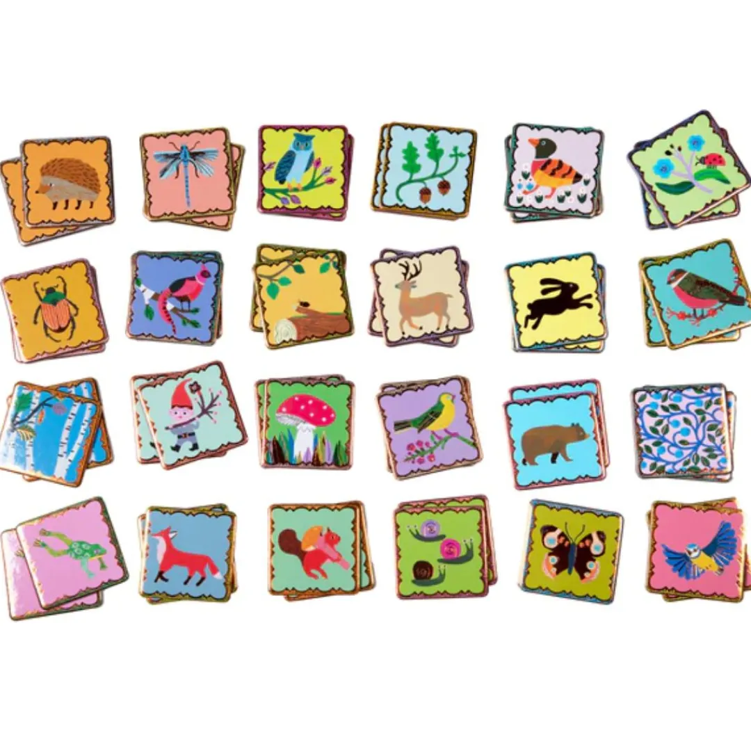 eeBoo 6 Years|Games < Woodland Memory and Matching Game
