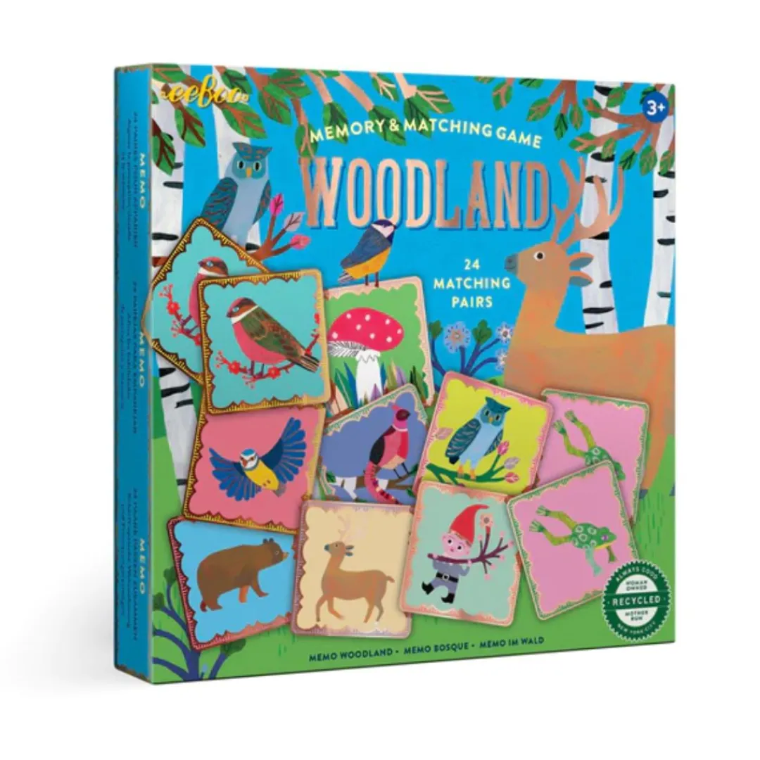 eeBoo 6 Years|Games < Woodland Memory and Matching Game