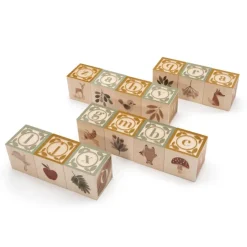 Uncle Goose Wooden Toys|Early Learning < Woodland Watercolor ABC Blocks