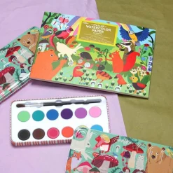 eeBoo 4 Years|3 Years < Woodland Watercolors or Italian Paper Pad