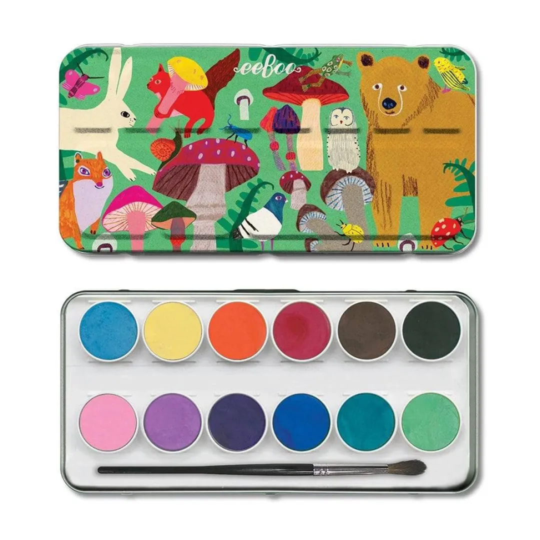 eeBoo 4 Years|3 Years < Woodland Watercolors or Italian Paper Pad