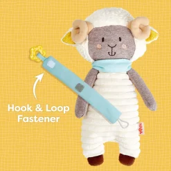 HABA 12-24 Months|3 Years < Woolbert the Ram Cuddly Baby Sensory Toy