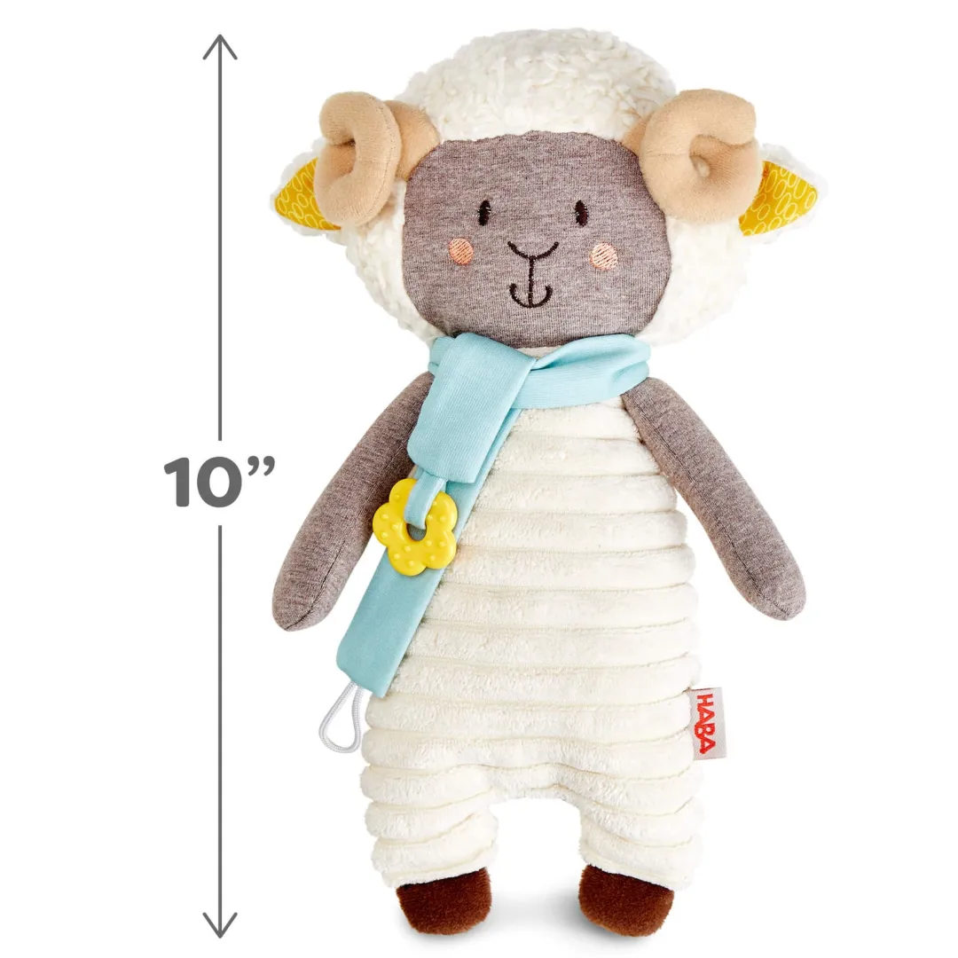 HABA 12-24 Months|3 Years < Woolbert the Ram Cuddly Baby Sensory Toy