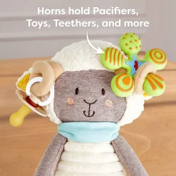 HABA 12-24 Months|3 Years < Woolbert the Ram Cuddly Baby Sensory Toy