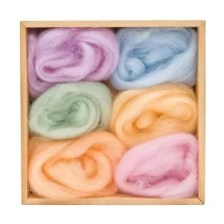 Woolpets Handwork|Made In The Usa < Wool Roving for Needle Felting