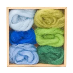Woolpets Handwork|Made In The Usa < Wool Roving for Needle Felting