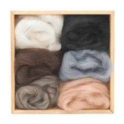 Woolpets Handwork|Made In The Usa < Wool Roving for Needle Felting