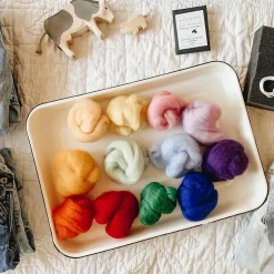 Woolpets Handwork|Made In The Usa < Wool Roving for Needle Felting