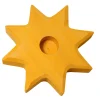 Grimm's Spiel u0026 Holz Wooden Toys|Waldorf Home < Yellow Star Candle Holder